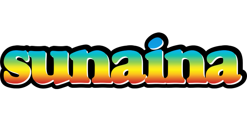 Sunaina color logo