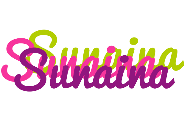 Sunaina flowers logo