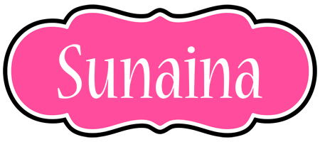 Sunaina invitation logo