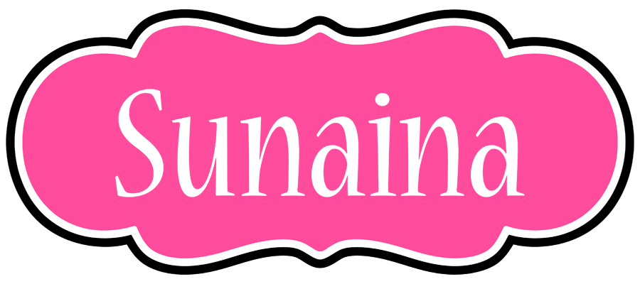 Sunaina invitation logo