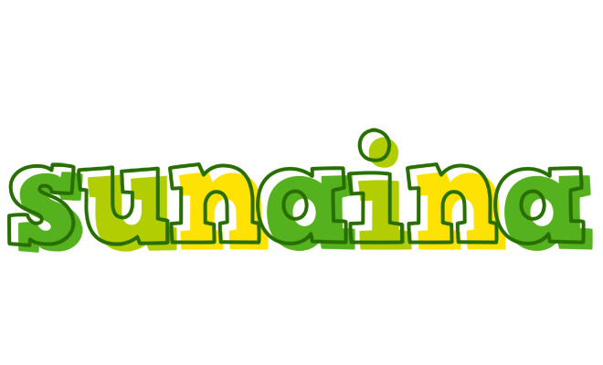 Sunaina juice logo