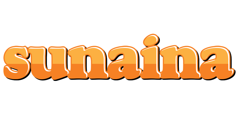 Sunaina orange logo
