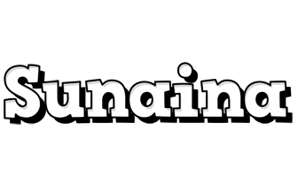 Sunaina snowing logo