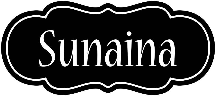 Sunaina welcome logo