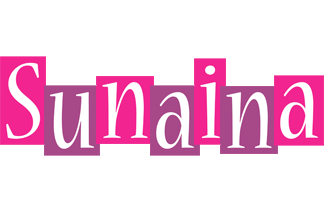 Sunaina whine logo