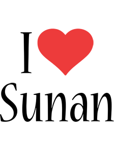 Sunan i-love logo