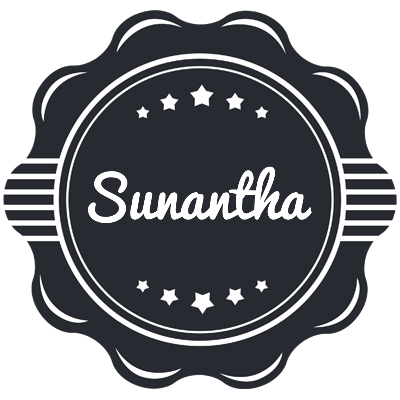 Sunantha badge logo