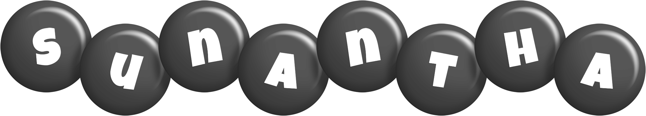 Sunantha candy-black logo