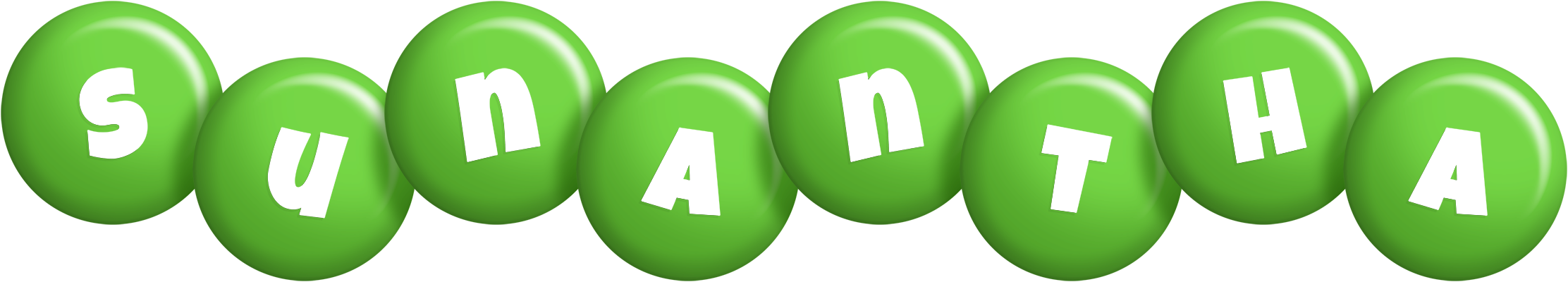 Sunantha candy-green logo