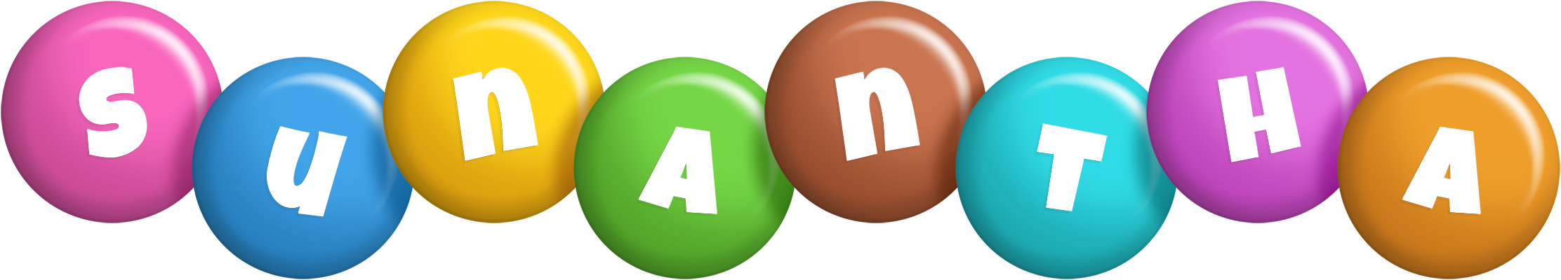 Sunantha candy logo
