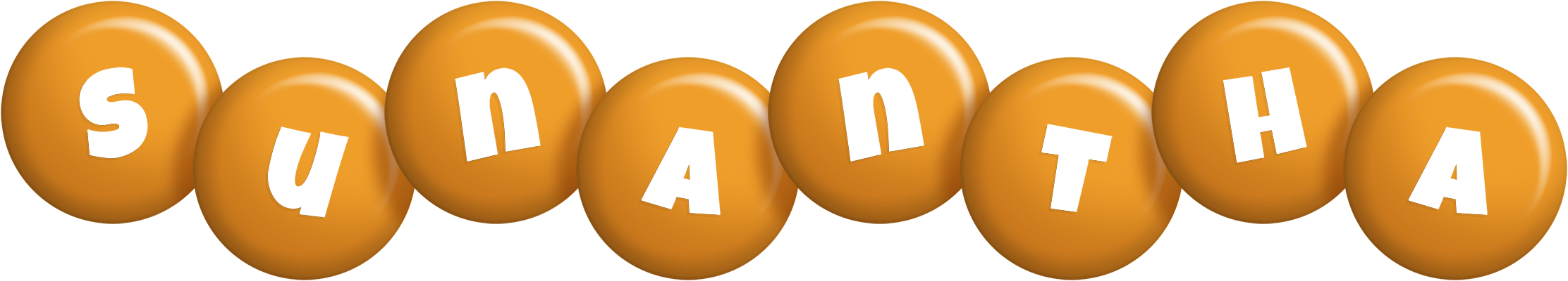 Sunantha candy-orange logo