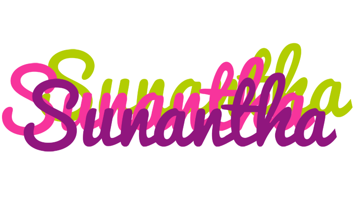 Sunantha flowers logo