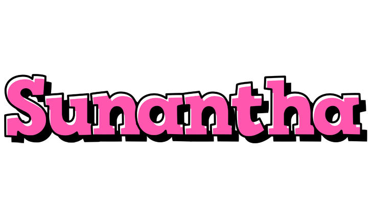 Sunantha girlish logo