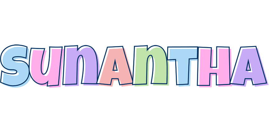 Sunantha pastel logo