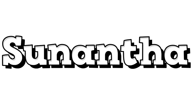Sunantha snowing logo