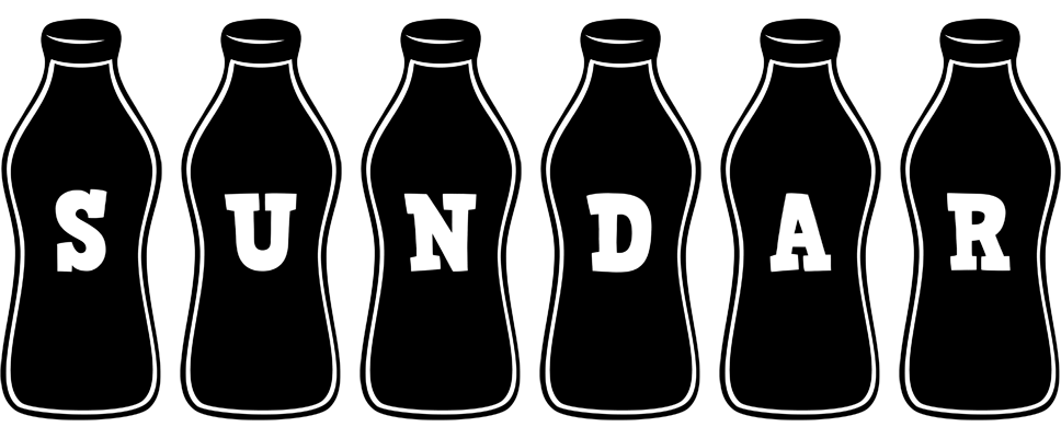 Sundar bottle logo