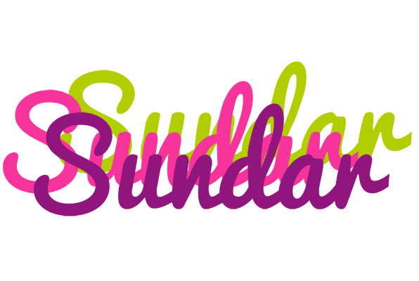 Sundar flowers logo