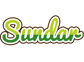 Sundar golfing logo