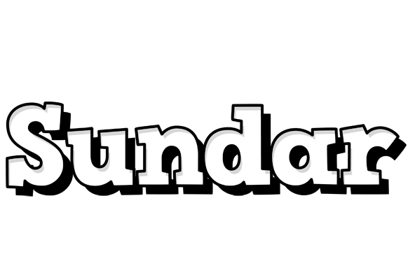 Sundar snowing logo