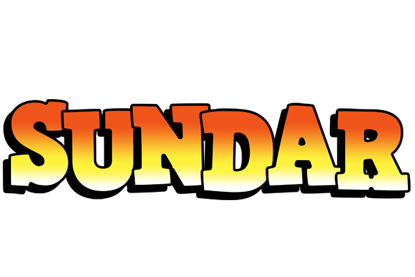Sundar sunset logo