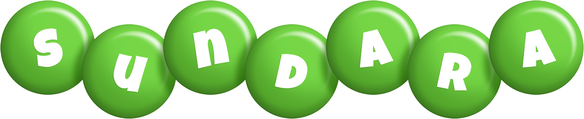 Sundara candy-green logo