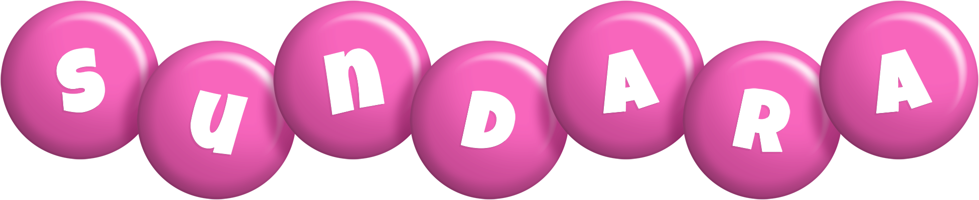 Sundara candy-pink logo