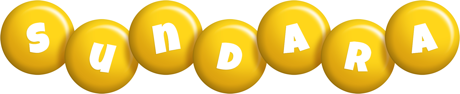 Sundara candy-yellow logo