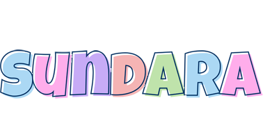 Sundara pastel logo