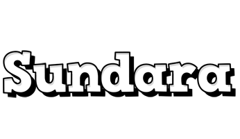 Sundara snowing logo