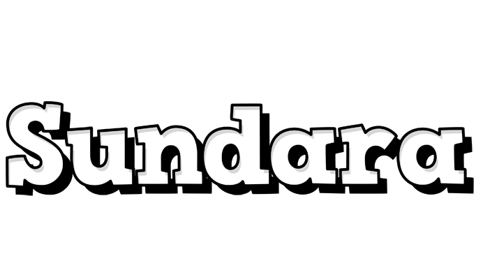 Sundara snowing logo