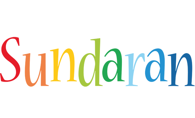 Sundaran birthday logo