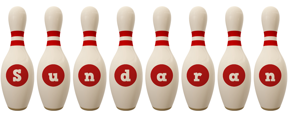 Sundaran bowling-pin logo