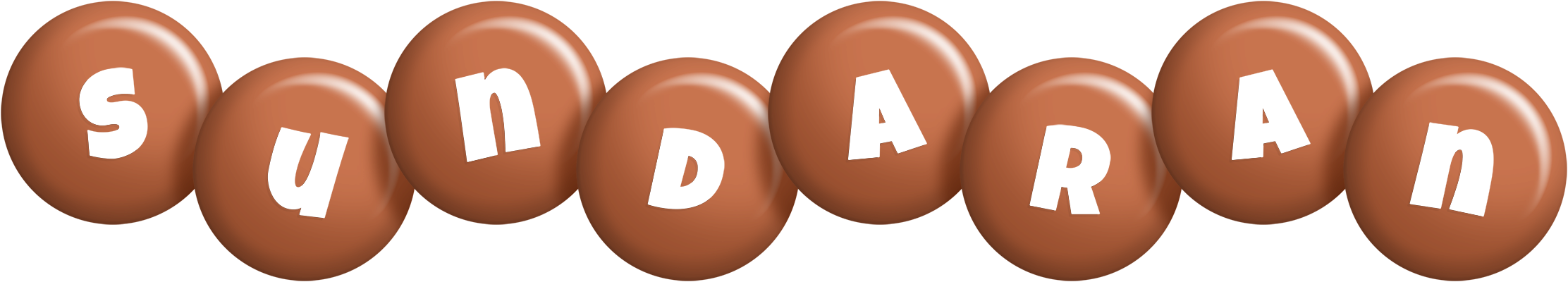 Sundaran candy-brown logo
