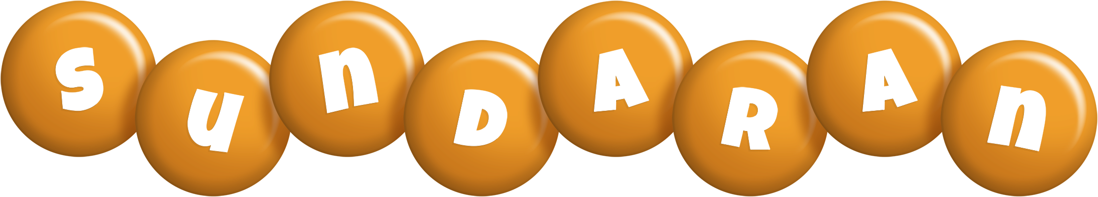 Sundaran candy-orange logo