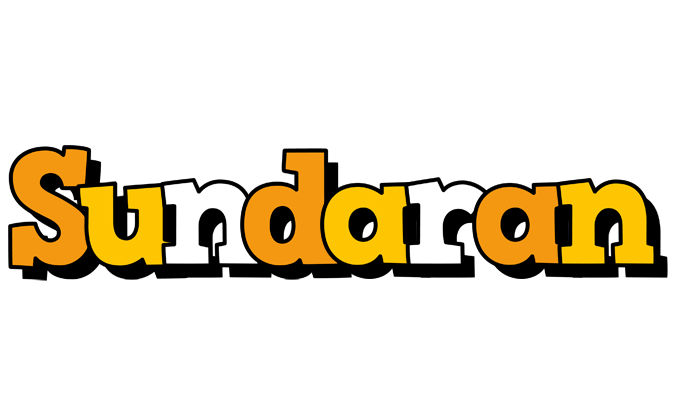 Sundaran cartoon logo