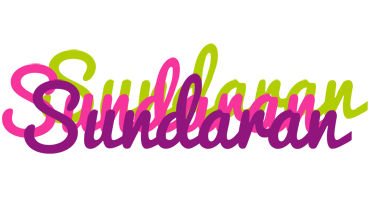Sundaran flowers logo