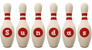 Sundas bowling-pin logo