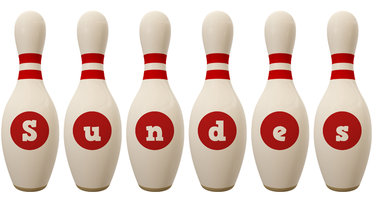 Sundes bowling-pin logo