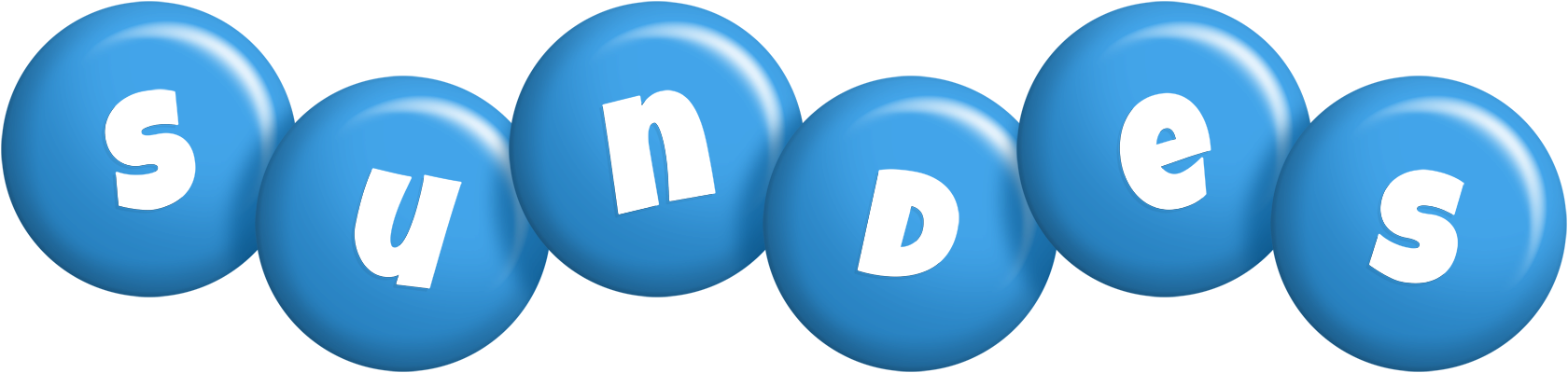 Sundes candy-blue logo