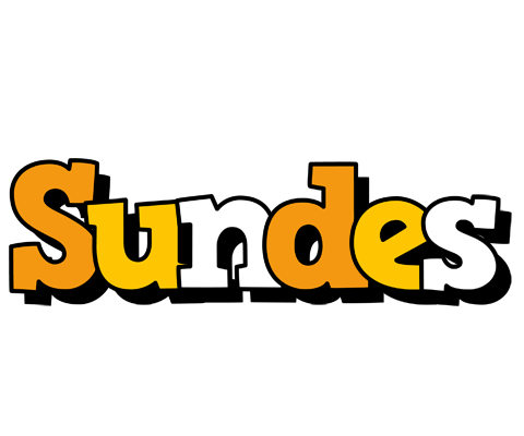 Sundes cartoon logo