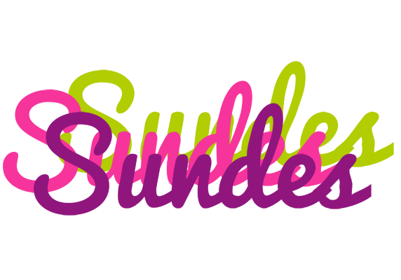 Sundes flowers logo