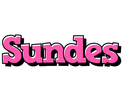 Sundes girlish logo