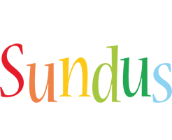 Sundus birthday logo