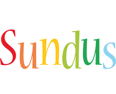 Sundus birthday logo
