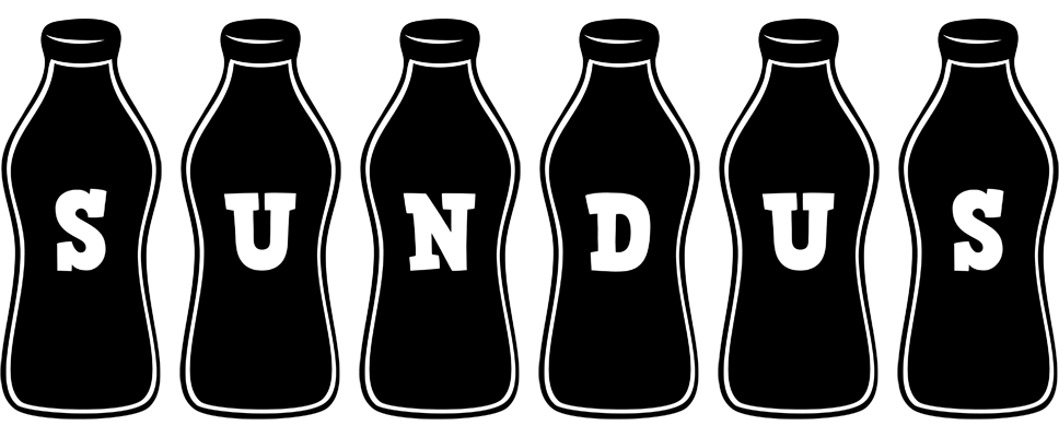 Sundus bottle logo