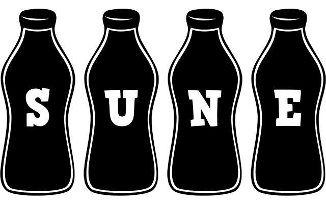 Sune bottle logo