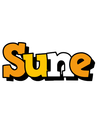 Sune cartoon logo