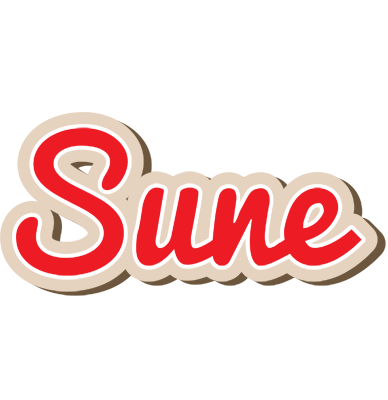 Sune chocolate logo