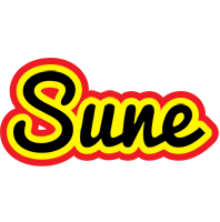 Sune flaming logo