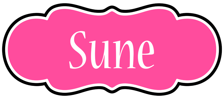 Sune invitation logo